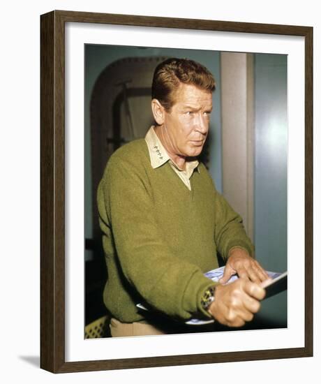 Richard Basehart - Voyage to the Bottom of the Sea-null-Framed Photo