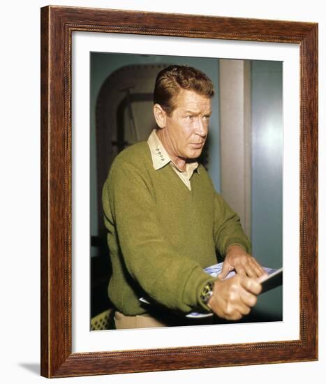Richard Basehart - Voyage to the Bottom of the Sea-null-Framed Photo