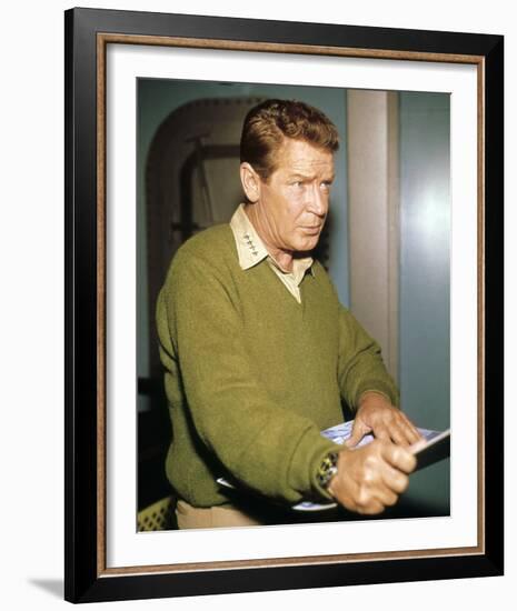 Richard Basehart - Voyage to the Bottom of the Sea-null-Framed Photo