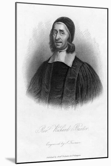 Richard Baxter (1615-169), English Puritan, Church Leader and Theologian, 19th Century-Samuel Freeman-Mounted Giclee Print