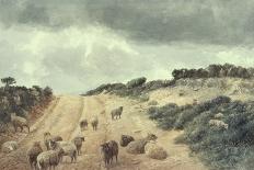 Pilgrims En Route to Mecca-Richard Beavis-Mounted Giclee Print