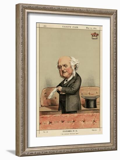 Richard Bethell, 1st Baron Westbury-Carlo Pellegrini-Framed Art Print