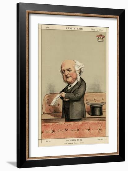 Richard Bethell, 1st Baron Westbury-Carlo Pellegrini-Framed Art Print