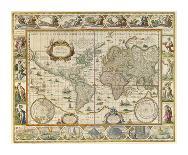 Map of the World-Richard Blome-Premium Giclee Print