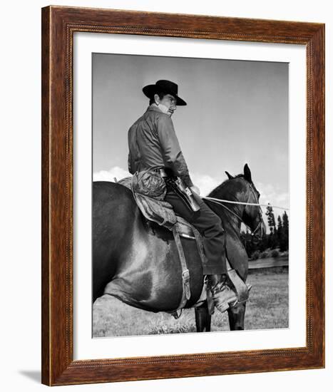 Richard Boone, Have Gun - Will Travel (1957)-null-Framed Photo