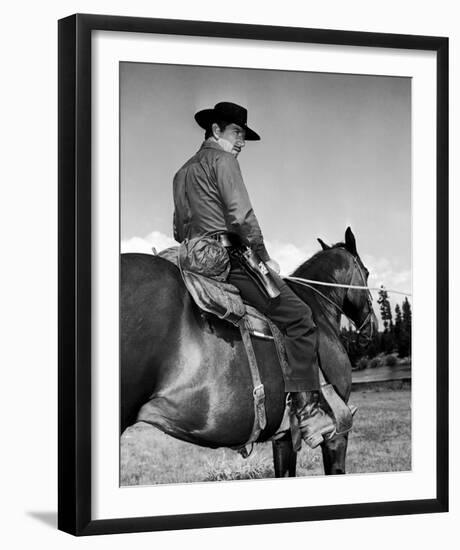 Richard Boone, Have Gun - Will Travel (1957)-null-Framed Photo