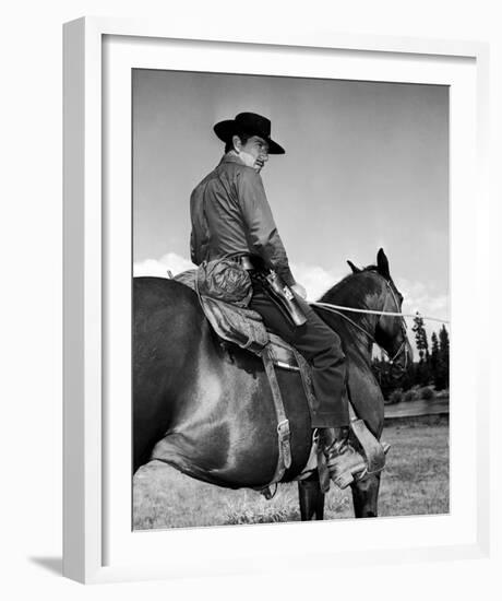 Richard Boone, Have Gun - Will Travel (1957)-null-Framed Photo