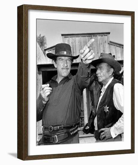 Richard Boone, Have Gun - Will Travel (1957)-null-Framed Photo