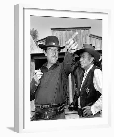 Richard Boone, Have Gun - Will Travel (1957)-null-Framed Photo