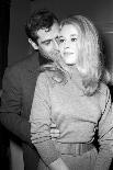 Jane Fonda Et Roger Vadim During the Shooting of the Movie "La Curée"-Richard Bouchara-Premier Image Canvas