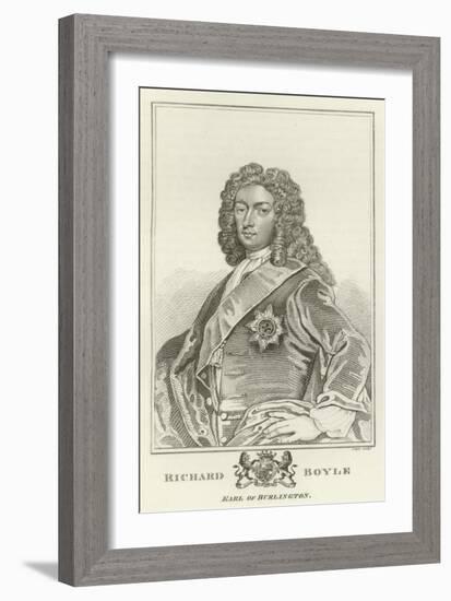 Richard Boyle, Earl of Burlington-Godfrey Kneller-Framed Giclee Print