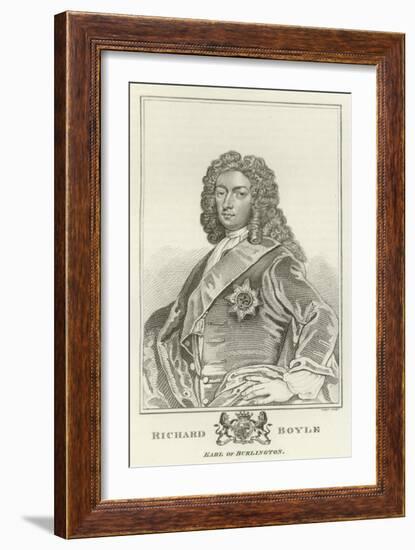 Richard Boyle, Earl of Burlington-Godfrey Kneller-Framed Giclee Print