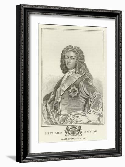 Richard Boyle, Earl of Burlington-Godfrey Kneller-Framed Giclee Print