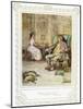 Richard Brinsley Sheridan's play-Hugh Thomson-Mounted Giclee Print