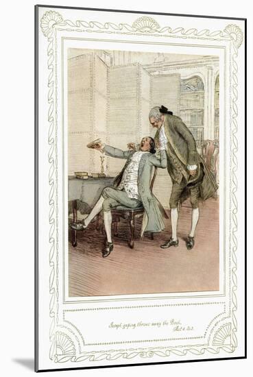 Richard Brinsley Sheridan's play-Hugh Thomson-Mounted Giclee Print