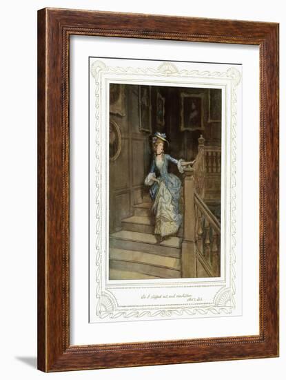 Richard Brinsley Sheridan's 'The School for Scandal'-Hugh Thomson-Framed Giclee Print