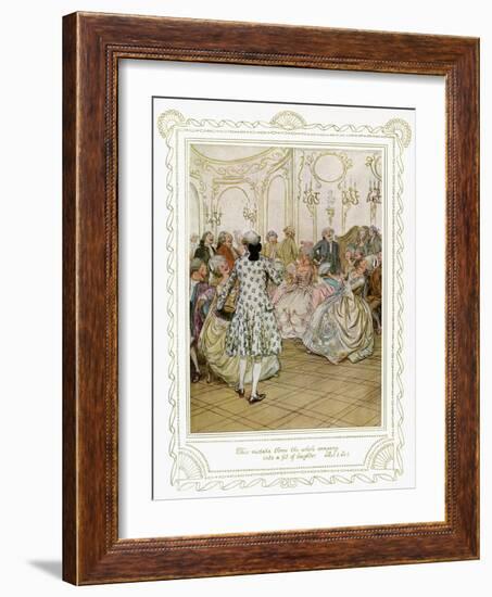 Richard Brinsley Sheridan's 'The School for Scandal'-Hugh Thomson-Framed Giclee Print