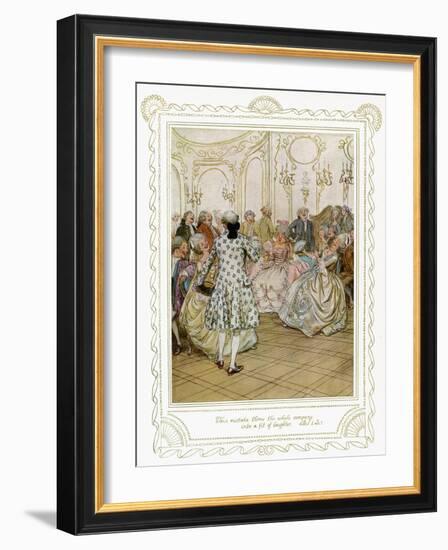 Richard Brinsley Sheridan's 'The School for Scandal'-Hugh Thomson-Framed Giclee Print