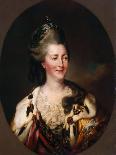Portrait of the Lady-In-Waiting Coutess Alexandra Branitskaya, 1778-1781-Richard Brompton-Giclee Print