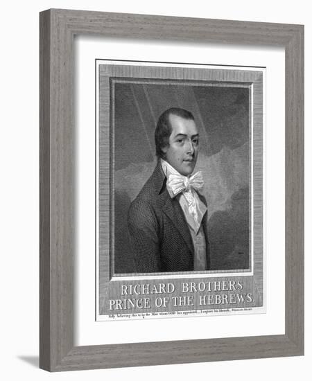 Richard Brothers-William Sharp-Framed Art Print