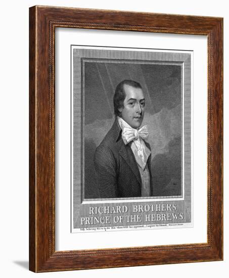 Richard Brothers-William Sharp-Framed Art Print