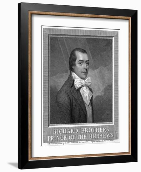 Richard Brothers-William Sharp-Framed Art Print