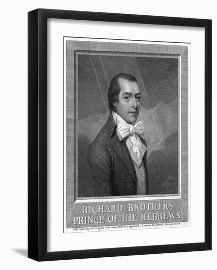 Richard Brothers-William Sharp-Framed Art Print