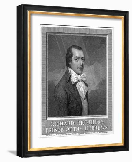 Richard Brothers-William Sharp-Framed Art Print