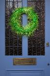 Wreath on Front Door of Edwardian House, London-Richard Bryant-Photo