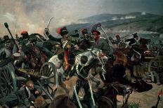 Battle of Balaclava, 25th October 1854, Relief of the Light Brigade (Colour Print)-Richard Caton Woodville II-Giclee Print