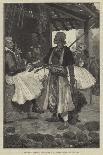 Sketches in Albania, a Bear-Fancier in the Bazaar, Scutari-Richard Caton Woodville II-Giclee Print