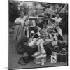 Richard Cleaves and His Family Moving to Louisville-Walter Sanders-Mounted Photographic Print