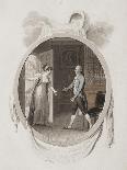 Miss Darnford Bringing to Mr B the News of the Birth of a Son-Richard Corbould-Framed Giclee Print