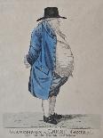 Man in Black 1820s-Richard Dighton-Photographic Print