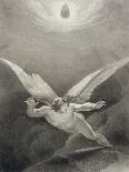 Satan Leaps over the Walls of Heaven, from a French Edition of 'Paradise Lost' by John Milton-Richard Edmond Flatters-Giclee Print