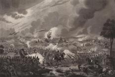 'The Battle of Waterloo, June 18, 1815', 1817 (1909)-Richard Gibson Reeve-Mounted Giclee Print