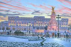 Winter Lights Buckingham Palace-Richard Harpum-Art Print