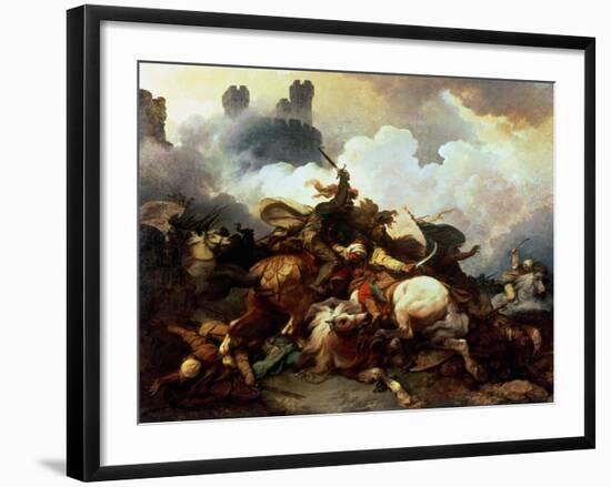 Richard I in Palestine-Philip James De Loutherbourg-Framed Giclee Print