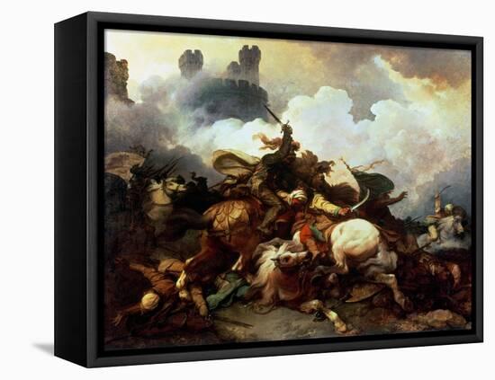 Richard I in Palestine-Philip James De Loutherbourg-Framed Premier Image Canvas