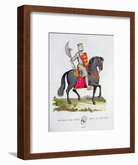 Richard I, King of England, 1194 (1824)-Unknown-Framed Giclee Print