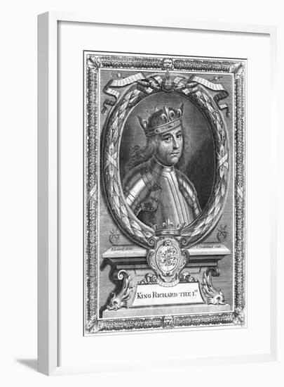 Richard I King of England-Edward Lutterell-Framed Giclee Print