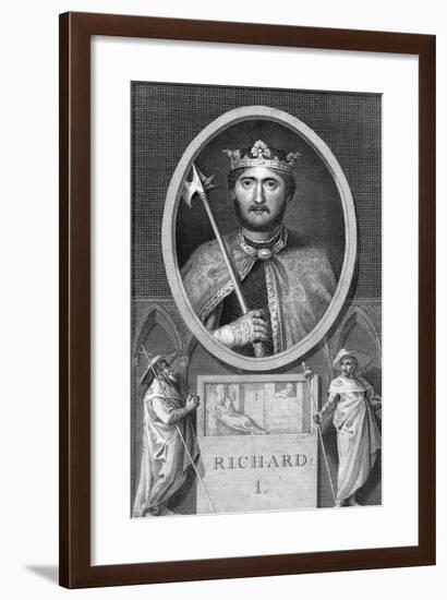 Richard I King of England-Thornthwaite Fitzgerald-Framed Giclee Print