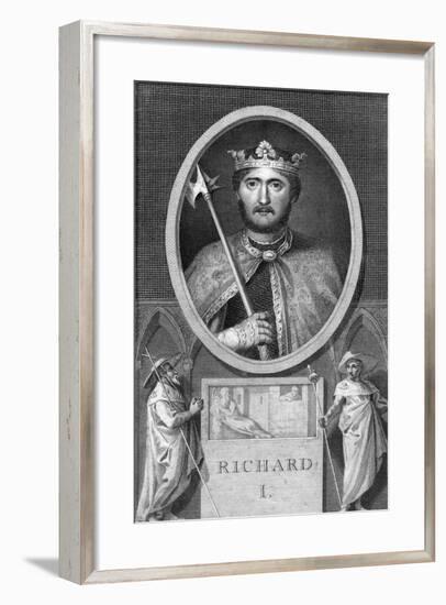 Richard I King of England-Thornthwaite Fitzgerald-Framed Giclee Print