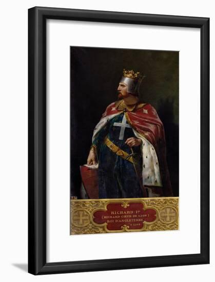 Richard I the Lionheart (1157-1199) King of England, 1841-Merry Joseph Blondel-Framed Giclee Print