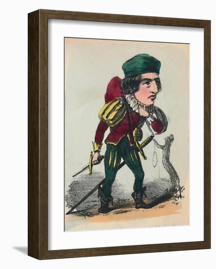 'Richard III', 1856-Alfred Crowquill-Framed Giclee Print