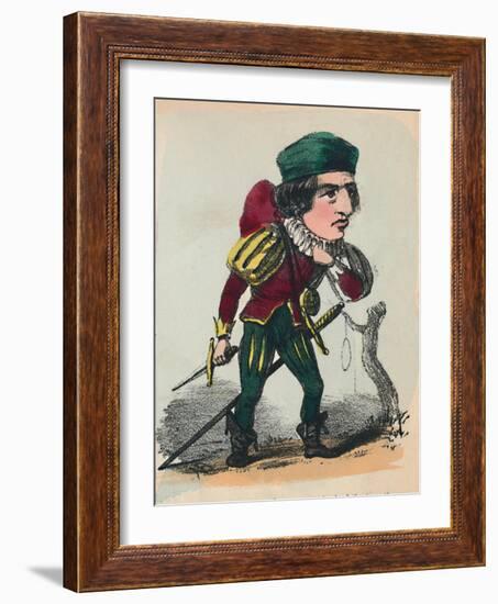 'Richard III', 1856-Alfred Crowquill-Framed Giclee Print