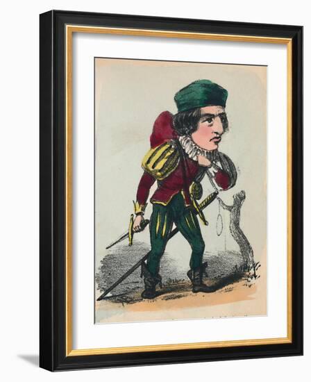 'Richard III', 1856-Alfred Crowquill-Framed Giclee Print