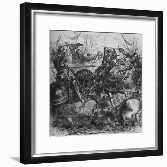 'Richard III at Bosworth', 22 August 1485, (c1880)-Unknown-Framed Giclee Print