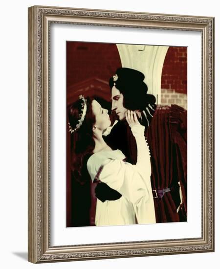 Richard III, Claire Bloom, Laurence Olivier, 1956-null-Framed Photo