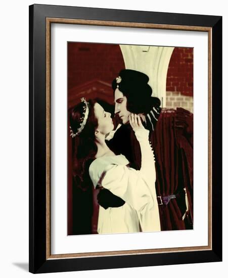 Richard III, Claire Bloom, Laurence Olivier, 1956-null-Framed Photo